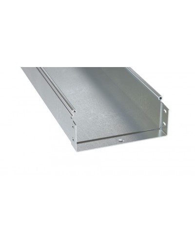 Лоток неперфорированный 100х100 L3000 толщ.1,5 мм, горячеоцинкованный DKC (3510115HDZ) в Пятигорске Кабельные лотки Pintop.ru