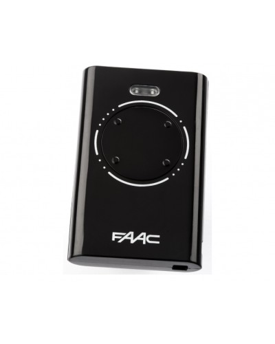 Брелок-передатчик 4-канальный Faac 7870081 (черный) в Пятигорске Устройства радиоуправления для шлагбаумов и автоматики Pintop.ru