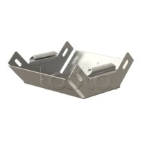 Угол 90° вертикальный внутренний Hyperline RST-VIA90-50-50-0,8-SZ