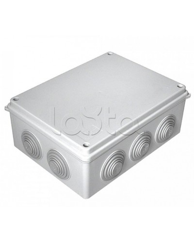 Коробка распределительная для о/п безгалогенная (HF) атмосферостойкая 260х175х90 б/г (7шт/кор) Промрукав (40-03315) в Пятигорске Распределительные коробки Pintop.ru