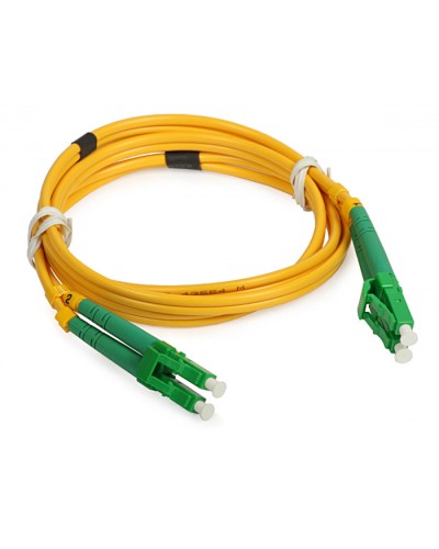 Шнур оптический duplex LC/APC-LC/APC 9/125 sm 15м LSZH Cabeus FOP(d)-9-LC/APC-LC/APC-15m в Пятигорске Патч-корды оптические Pintop.ru