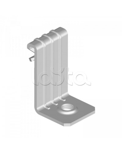 Зажим балочный вертикальный 1-5 мм с отгибом и резьбой М6 Промрукав (PR08.5861) в Пятигорске Аксессуары для лотков Pintop.ru