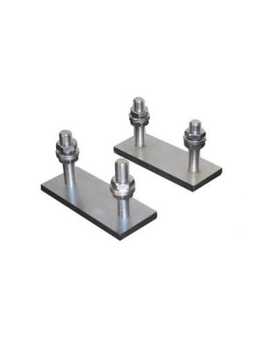 Подставка регулировочная с болтами, комплект для 1 тележки, универсальная для тележек S и M Came PLATE KIT C1 - в Пятигорске Комплектующие для откатных ворот Pintop.ru