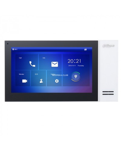 Монитор видеодомофона IP 7 дюймовый Dahua DH-VTH2421FW-P в Пятигорске Абонентские IP устройства Pintop.ru