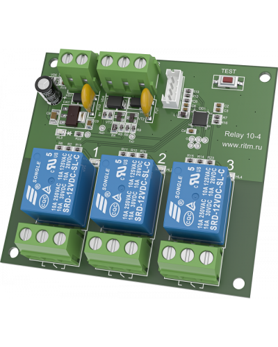 Реле адресное Mega на 3 выхода Ritm в Пятигорске GSM мониторинг Ritm Pintop.ru
