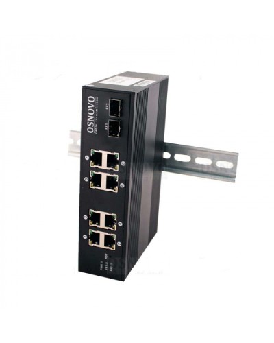 Коммутатор 10-портовый OSNOVO SW-70802/I в Пятигорске Коммутаторы Pintop.ru