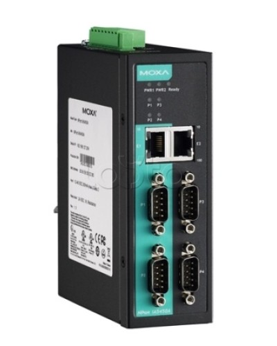 Сервер 4-портовый RS-232/422/485 в Ethernet Moxa NPort IA-5450A-T в Пятигорске Дополнительное оборудование для ОПС Pintop.ru
