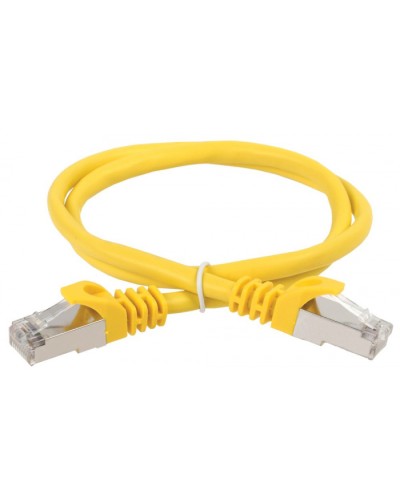 ITK Коммутационный шнур (патч-корд), кат.5Е FTP, 1,5м, желтый (PC05-C5EF-1M5) в Пятигорске Патч-корды и пигтейлы Pintop.ru