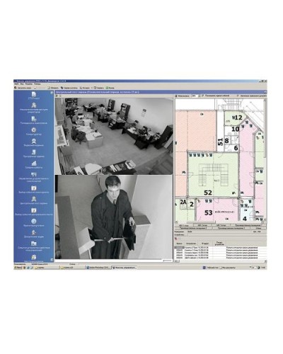 ПО Модуль Центральный пост PERCo-SM13 в Пятигорске Сетевая СКУД Perco Pintop.ru