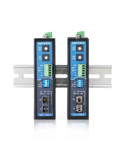 Конвертор RS-232/422/485 в оптику SC Moxa ICF-1150-S-SC в Пятигорске Дополнительное оборудование для ОПС Pintop.ru