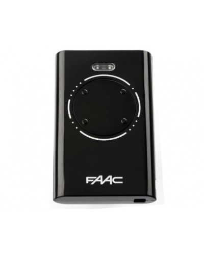 Брелок-передатчик 4-канальный Faac 7870101 (черный) в Пятигорске Устройства радиоуправления для шлагбаумов и автоматики Pintop.ru