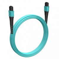 Кабельная сборка MPO(F) -MPO(F)-8 волокон 50/125 OM3, 7 m Cabeus (FOP-50-OM3-8-MPO(F)-8-MPO(F)-B-7m)