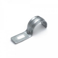 Скоба металлическая однолапковая усиленная противопожарная СМОУ d19-20 мм (100 шт/уп) Промрукав (PR13.02401)