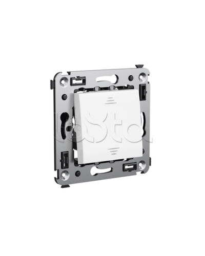 Выключатель одноклавишный в стену, Avanti, Ванильная дымка DKC 4405103 в Пятигорске Аксессуары для стоек и шкафов Pintop.ru