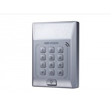 Терминал доступа со встроенным считывателем Mifare карт Hikvision DS-K1T801M