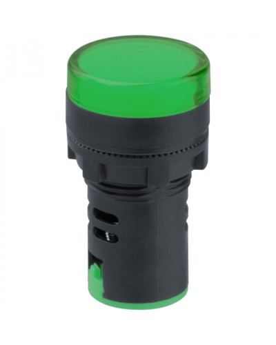 Лампа индикаторная Navigator 82 807 NBI-I-AD22-24-G зеленая d22мм 24В AC/DC в Пятигорске Источники света(Лампы) Pintop.ru
