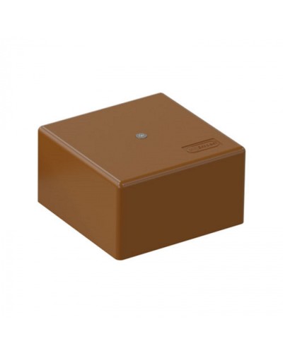 SD3 Коробка распределительная для о/п, для монтажного пистолета 75x75x40мм, (корич.) Экопласт (72932B) в Пятигорске Распределительные коробки Pintop.ru