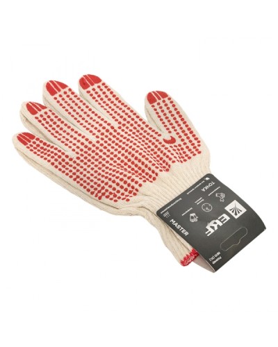 Перчатки рабочие ТОЧКА с ПВХ-покрытием (10 класс, 10 разм) EKF Master (pe10ct-10-mas) в Пятигорске Аксессуары для кабель-канала Pintop.ru