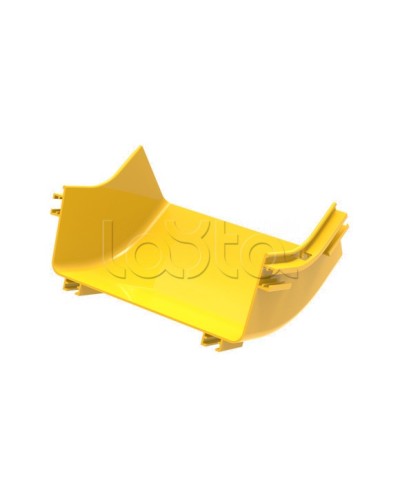 Угол 45° внутренний (вверх) для оптического лотка Hyperline FBTR-240-IRS45 в Пятигорске Аксессуары для лотков Pintop.ru