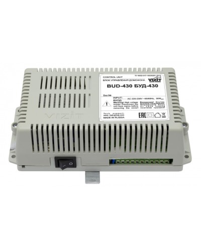 Блок управления Vizit БУД-430M в Пятигорске Блоки управления многоабонентные Pintop.ru