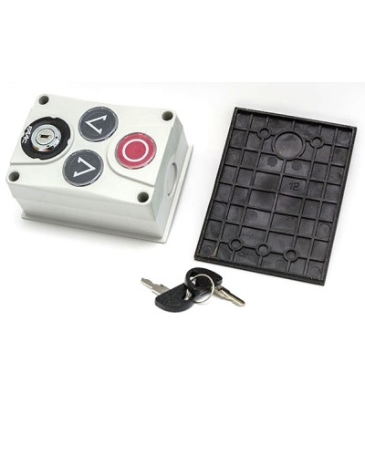 Панель управления 3х кнопочная с ключом Faac 402500 в Пятигорске Устройства радиоуправления для шлагбаумов и автоматики Pintop.ru