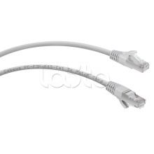 Патч-корд FTP, категория 5e, 0.5 м, экранированный, серый Cabeus PC-FTP-RJ45-Cat.5e-0.5m