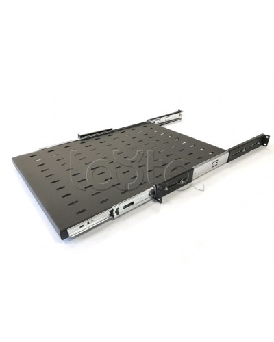 Полка выдвижная Hyperline (TSS3-450-RAL9004) в Пятигорске Полки для шкафов и стоек Pintop.ru