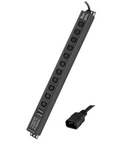 Блок распределения питания вертикальный для 19 шкафов DKC R5VIEC11CDOP в Пятигорске Блоки розеток Pintop.ru