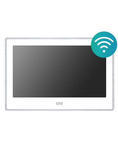 Монитор видеодомофона CTV-M5702NG белый в Пятигорске Абонентские видеоустройства Pintop.ru