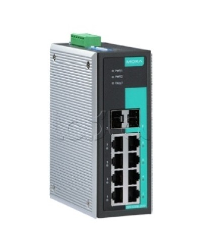 Коммутатор неуправляемый промышленный 6-портовый Moxa EDS-G308-2SFP-T в Пятигорске Коммутаторы Pintop.ru