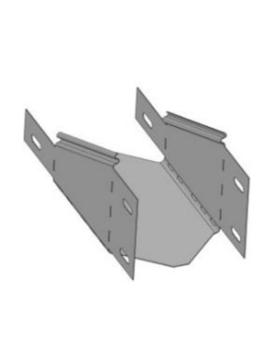 Редукция по высоте для лотка шириной 100 мм 100-80 (0,7) ПожТехКабель (580-009) в Пятигорске Аксессуары для лотков Pintop.ru