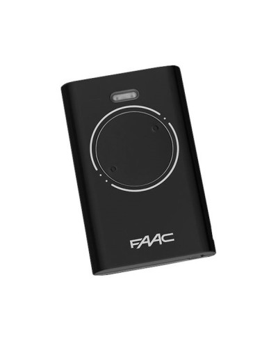 Брелок-передатчик 2-канальный Faac 7870071 (черный) в Пятигорске Устройства радиоуправления для шлагбаумов и автоматики Pintop.ru