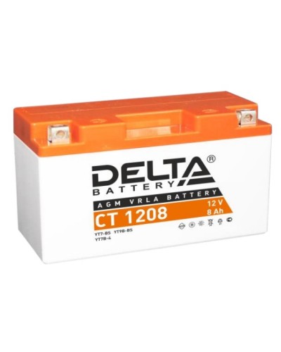 Аккумулятор АКБ 12 - 8 Delta CT 1208 в Пятигорске Электротехническое оборудование Pintop.ru