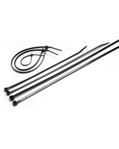 Стяжка нейлоновая неоткрывающаяся, безгалогенная (halogen free), 150x3.6мм, черная, outdoor (100 шт) Cabeus GTOUT-150 в Пятигорске Стяжки-хомуты Pintop.ru