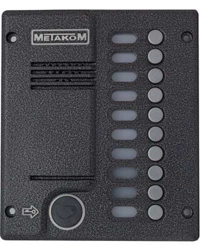 Блок вызова домофона Метаком MК10.2-MFEN в Пятигорске Вызывные аудиопанели малоабонентные Pintop.ru