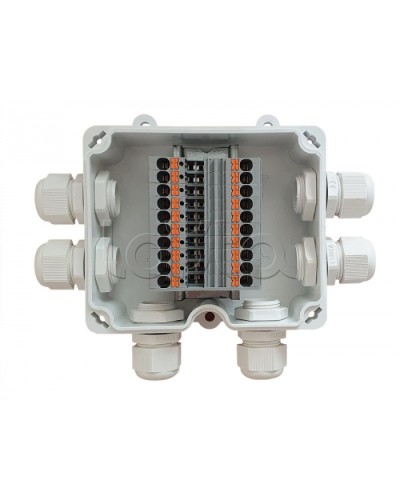 Клеммная коробка Магнито-контакт КСП-10 АЯКС IP66 PUSH-IN в Пятигорске Распределительные коробки Pintop.ru