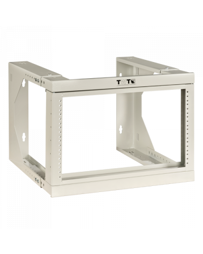 Рама настенная 19, с регулируемой глубиной 461-664 мм, 12U, серая TWT (TWT-FRWAJ-12U-GY) в Пятигорске Аксессуары для стоек и шкафов Pintop.ru
