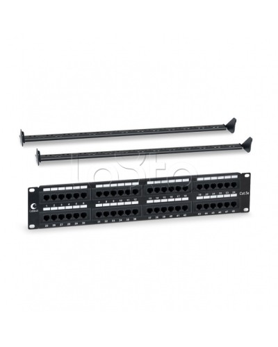 Патч-панель 19, 2U, 48xRJ45 Cabeus PL-48-Cat.5e-Dual IDC в Пятигорске Патч панель Pintop.ru