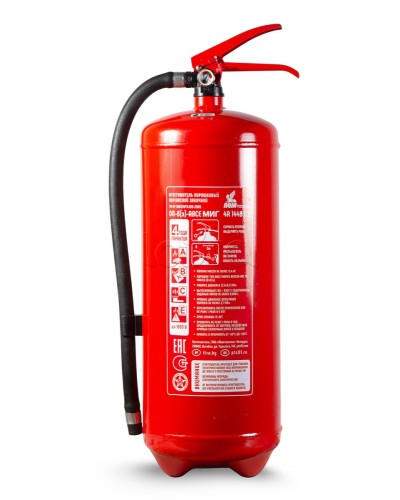 Огнетушитель ПОЖТЕХНИКА ОП-9(з) МИГ (4А, 144В, С, Е) в Пятигорске Огнетушители Pintop.ru