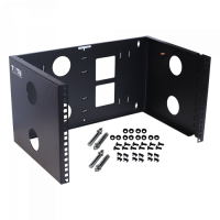 Рама настенная 19", поворотная, глубина 305 мм, 6U, черная TWT (TWT-FRWRT-6U-BK)