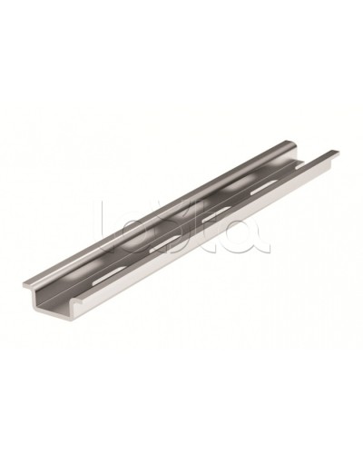 DIN-рейка OMEGA 2F 15.5х5.5 с перфорацией DKC 02130 в Пятигорске Крепежные изделия Pintop.ru