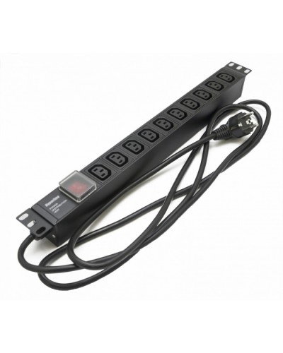 Блок розеток Hyperline SHE19-10IEC-S-2.5EU в Пятигорске Блоки розеток Pintop.ru