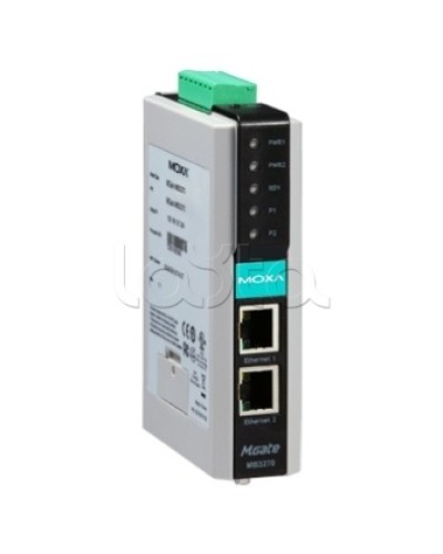 Преобразователь 2-портовый Modbus-RTU/ASCII (RS-232/422/485) в Modbus/TCPMoxa MGate MB3270 в Пятигорске Дополнительное оборудование для ОПС Pintop.ru
