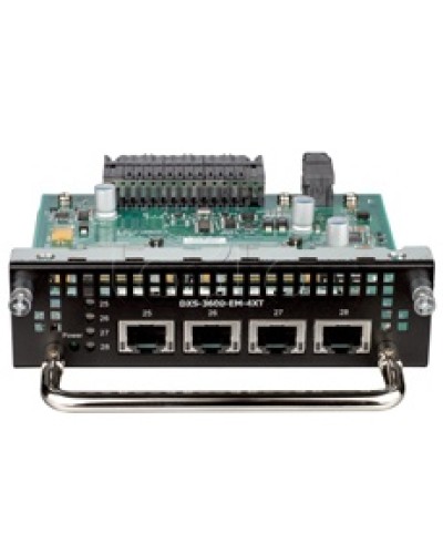 Модуль расширения с 4 портами D-Link DXS-3600-EM-4XT/A1A в Пятигорске Дополнительное оборудование для сетей Pintop.ru