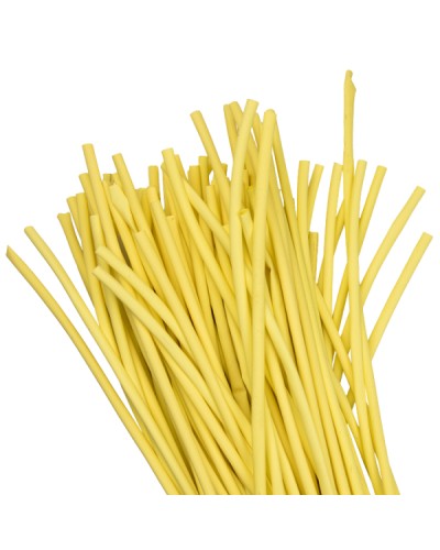 Термоусаживаемая трубка ТУТ нг 4/2 желтая в отрезках по 1м EKF PROxima (tut-4-y-1m) в Пятигорске Аксессуары для кабель-канала Pintop.ru