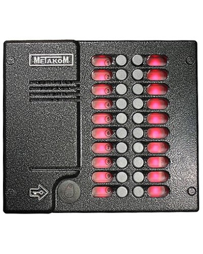 Блок вызова домофона Метаком MK20.2-RFEV в Пятигорске Вызывные видеопанели малоабонентные Pintop.ru