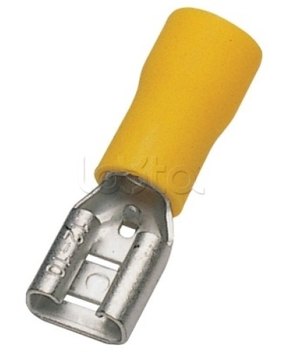 Клемма плоская изолированная 4-6 мм² (КПИ гнездо - 7.4мм) (100шт/уп) REXANT 08-0451 в Пятигорске Клеммные колодки Pintop.ru