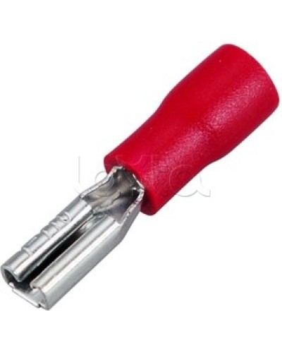 Клемма плоская изолированная 0.5-1.5 мм² (КПИ гнездо - 3.8мм) (100шт/уп) REXANT 08-0411 в Пятигорске Клеммные колодки Pintop.ru