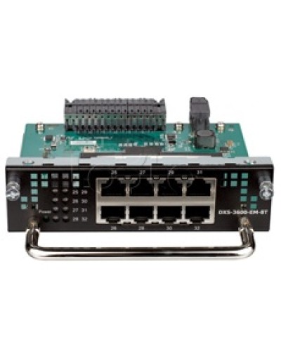 Модуль расширения с 8 портами D-Link DXS-3600-EM-8T/A1A в Пятигорске Дополнительное оборудование для сетей Pintop.ru