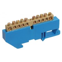 Шина нулевая на DIN-изолятор ШНИ-6х9-8-Д-С IEK YNN10-69-8D-K07